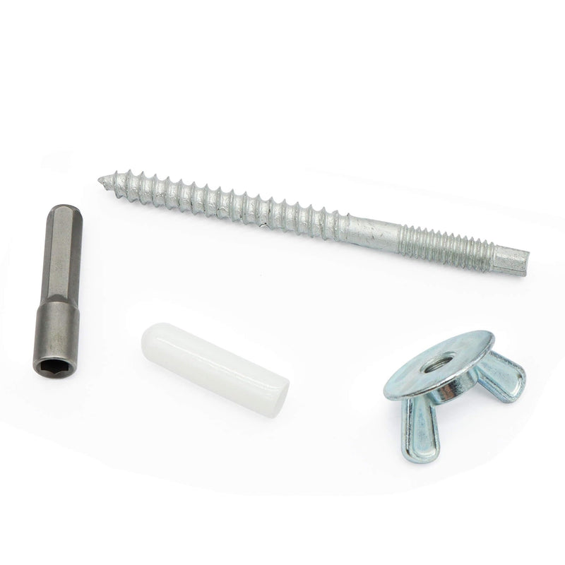 [Australia - AusPower] - Aiwaiufu 25 Sets Hurricane Anchor Kits, for Fixing Shutter Panels, Storm Panels, Sliding Glass Doors, Plywood 