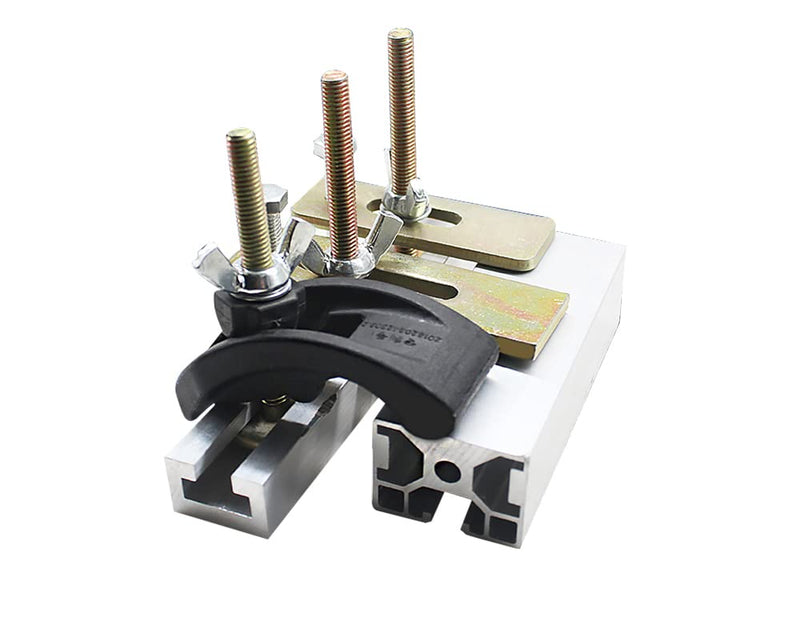 [Australia - AusPower] - Press Plate Clamp 85mm Arc Plate Sets CNC Engraving Machine Parts Pressure Plate Clamp Fixing for T Slot Worktable 5pcs 