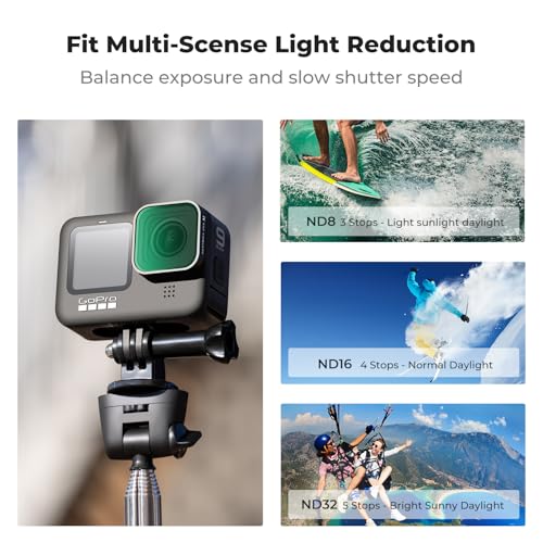 K&F CONCEPT ND CPL Filter Set for GoPro Hero 13 Black