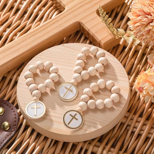 Deekin 30 Sets Wooden Rosary Bulk