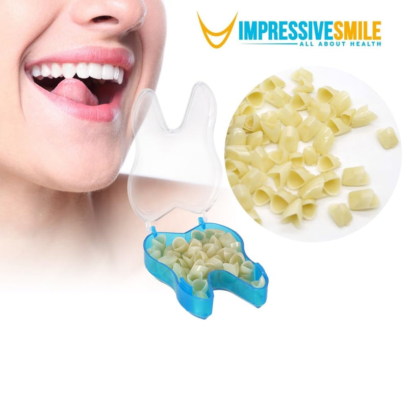 [Australia - AusPower] - Mixed Sizes Dental Temporary Crown Kit Anteriors Box/50 