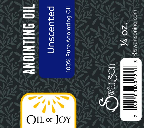 Anointing Oil Unscented for Prayers 1/4oz Pack of 6 by Oil of Joy Represents the Holy Spirit, Peace, Strength, Blessings, and Purification