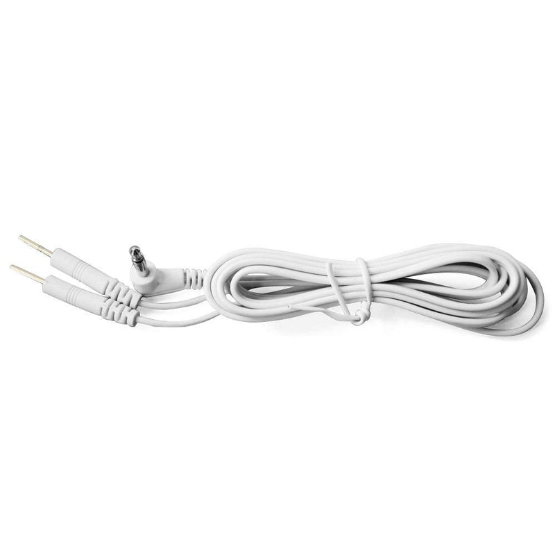 Premium TENS Cable Male 3.5mm Jack 2.0mm Male 120cm Length High Quality TensCare Replacement Cable for TENS Devices (Pack of 5)