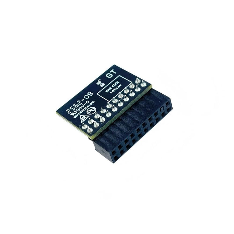Gintai TPM 2.0 Modul LPC 20pin Infineon SLB9665 für GC-TPM2.0 Motherboard für Gigabyte GA-H110-D3A/-D3,GA-H110M-S2PH/-DS2V DDR3/-DS2V/-H/-S2 DDR3/-DS2 DDR3/-S2/-S2 /-DS2. Computerstick Securely | GA-H110M-S2PH/-DS2V DDR3/-DS2V/-H/-S2 DDR3/-DS2 DDR3/-S2...