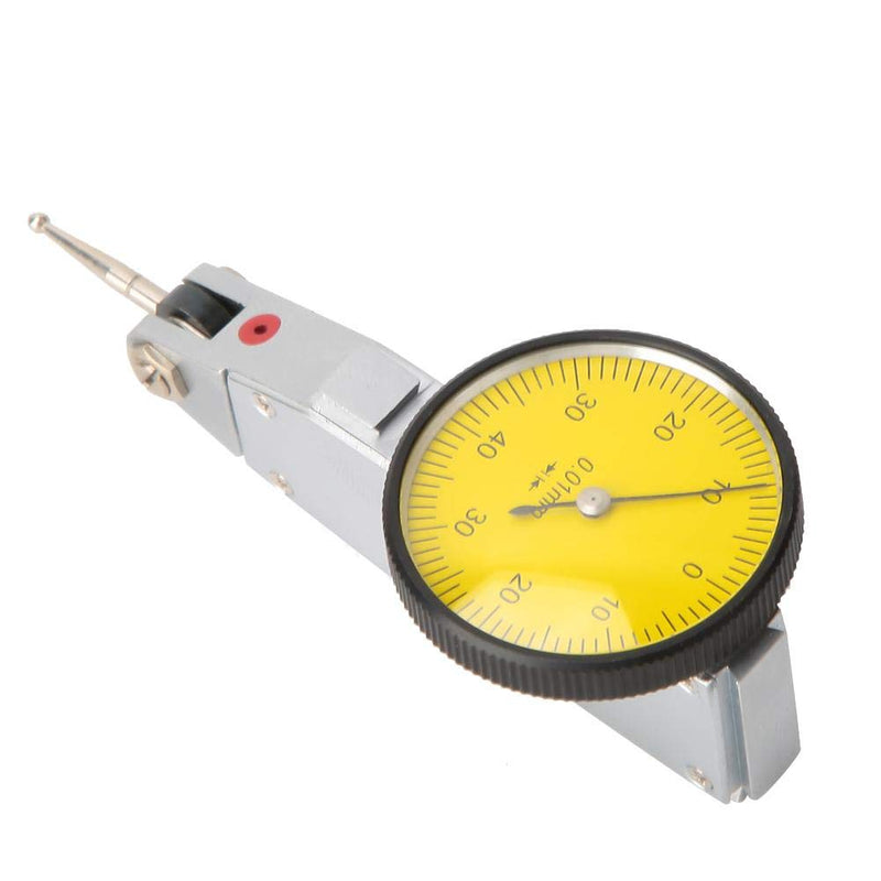 [Australia - AusPower] - Ouitble Dial Gauge 0-0.8mm Dial Gauge Dovetail Rails Dial 0.01mm High Precision Measuring Tool for Mechanical Processing Inspection 