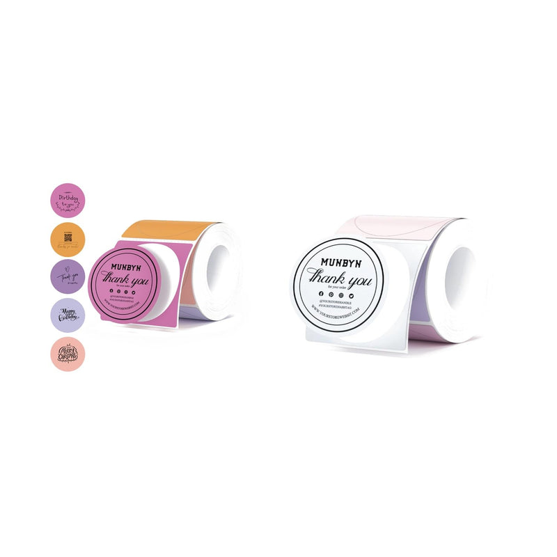 2 Inch Round Thermal Labels+2 Inch Round Thermal Labels