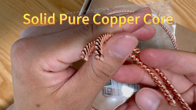 6.5'' Large Copper Tensor Ring for EMF Protection, Smart Meter & Electric Meter Shielding, Energy Balance Copper Ring 6.5''