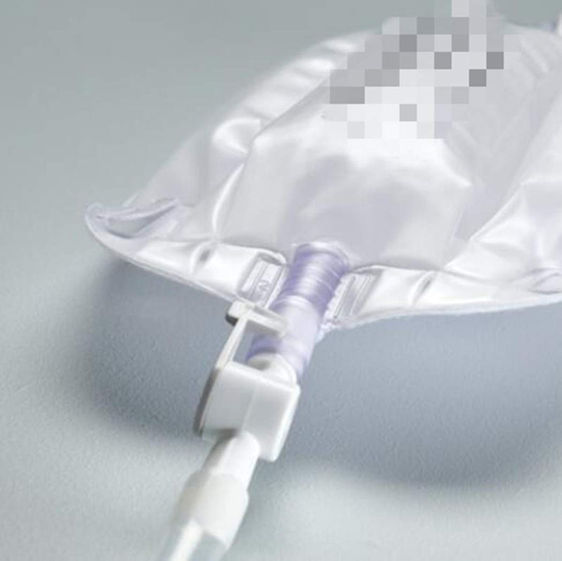 [Australia - AusPower] - Innovative Catheter Valve - Urine Drainage Catheter Valves, Comfortable Easy to Use Lever Tap with Smooth Edges and Tubing (5 pack) 