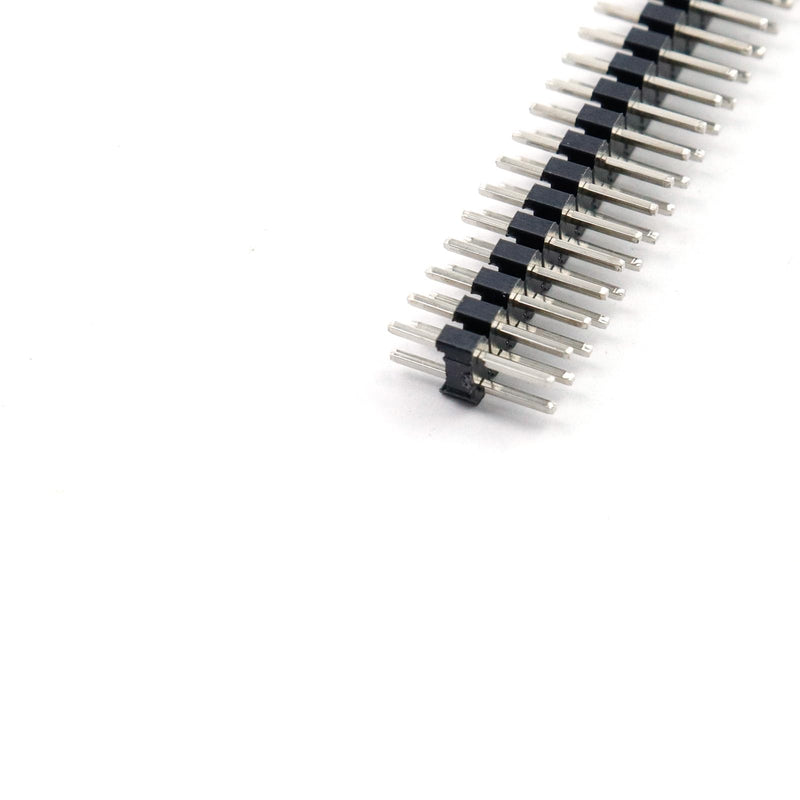 [Australia - AusPower] - Double Straight Row Pin Header Strip 40Pin 2.0mm Pitch Connector Kit PCB Pin Strip 2x40P 2.0mm Straight 20Pcs 