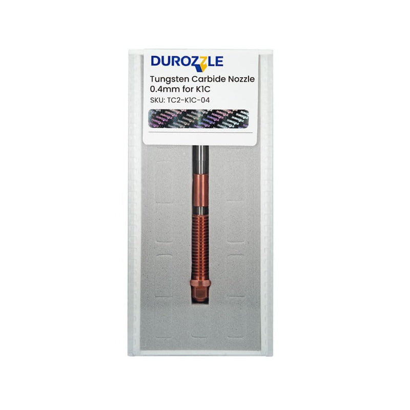 Quick-Swap Ruby Nozzle 0.4mm for K1C / Ender-3 V3 / Ender-3 V3 Plus 3D Printer, Hardened & Abrasion Resistant for Precision Additive Manufacturing (K1C, 0.4mm)