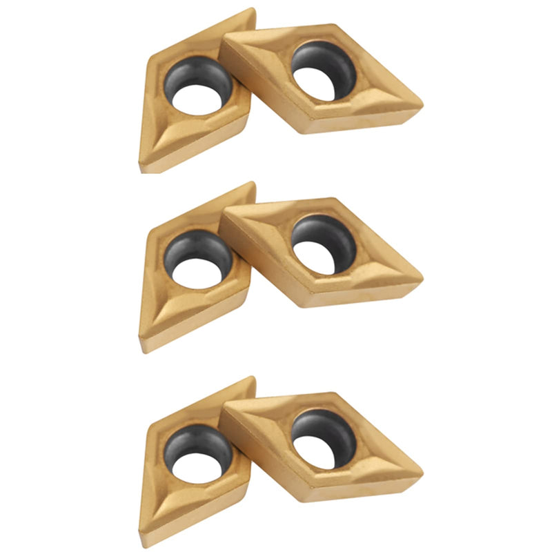 [Australia - AusPower] - Watris Veiyi 10pcs CNC Carbide Inserts Rotary Indexable Inserts Carbide Inserts with Box for Stainless Steel Applications 