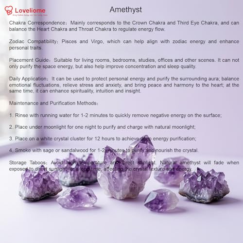 Amethyst Handcarved Natural Crystal Owl Statue, 2 Inch Gemstone Bird Figurine for Desk Decor, Wisdom Symbol Sculpture, Unique Gift for Women & Men Amethyst 2