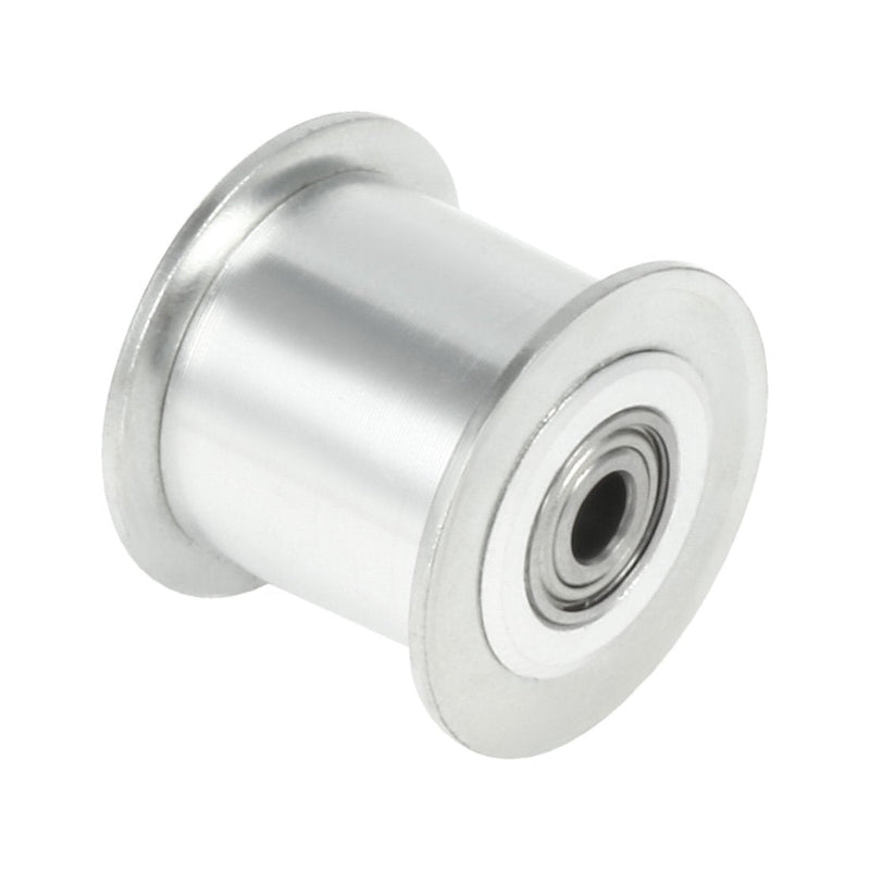 [Australia - AusPower] - uxcell Aluminum 20T 5mm Bore 3mm Pitch Toothless Timing Belt Pulley for 15mm Belt 