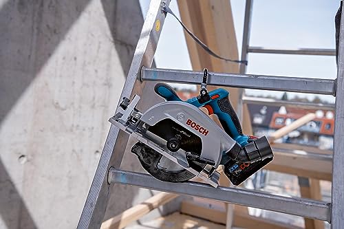 Bosch Professional 1x Rafter Hook for GKS 18V-57-2 Circular Saws (to Hang Your Tool in a Safely and Balanced Way Nearby, Accessory Circular Saw)