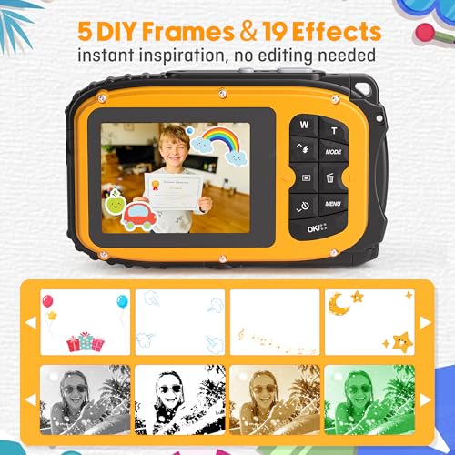 Floating Underwater Camera for Kids, Waterproof Camera with 32GB SD Card