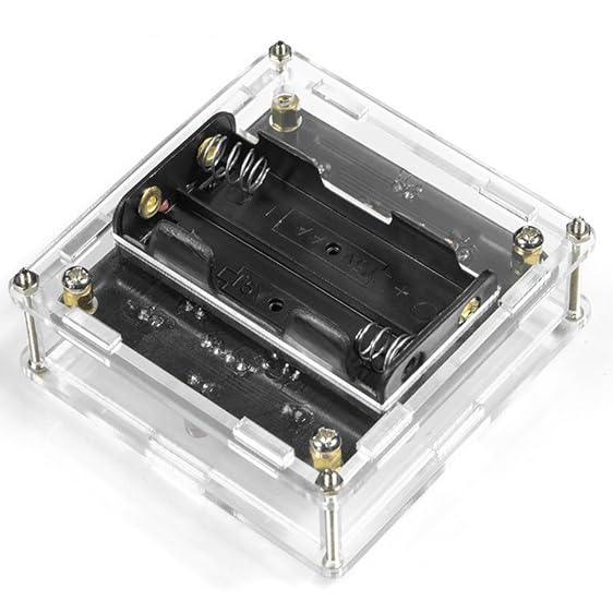 DIY Soldering Kit for a Lucky Carousel, Electronics Soldering Kit with LED Wheel of Fortune, 3-5V | Soldering Project Kit with Components, PCB & Acrylic Housing, Soldering Kits for Adults, Soldering Iron Beginners & Soldering Enthusiasts