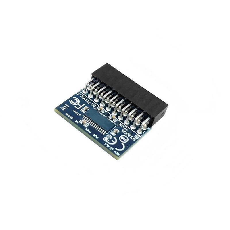 Gintai TPM 2.0 Modul LPC 20pin Infineon SLB9665 für GC-TPM2.0 Motherboard für Gigabyte GA-H110-D3A/-D3,GA-H110M-S2PH/-DS2V DDR3/-DS2V/-H/-S2 DDR3/-DS2 DDR3/-S2/-S2 /-DS2. Computerstick Securely | GA-H110M-S2PH/-DS2V DDR3/-DS2V/-H/-S2 DDR3/-DS2 DDR3/-S2...