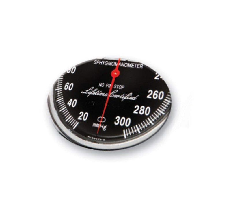 [Australia - AusPower] - ADC 720-11ABK Diagnostix Model 720 Premium Professional Pocket Aneroid Sphygmomanometer with Adcuff Nylon Blood Pressure Cuff, Adult, Black 