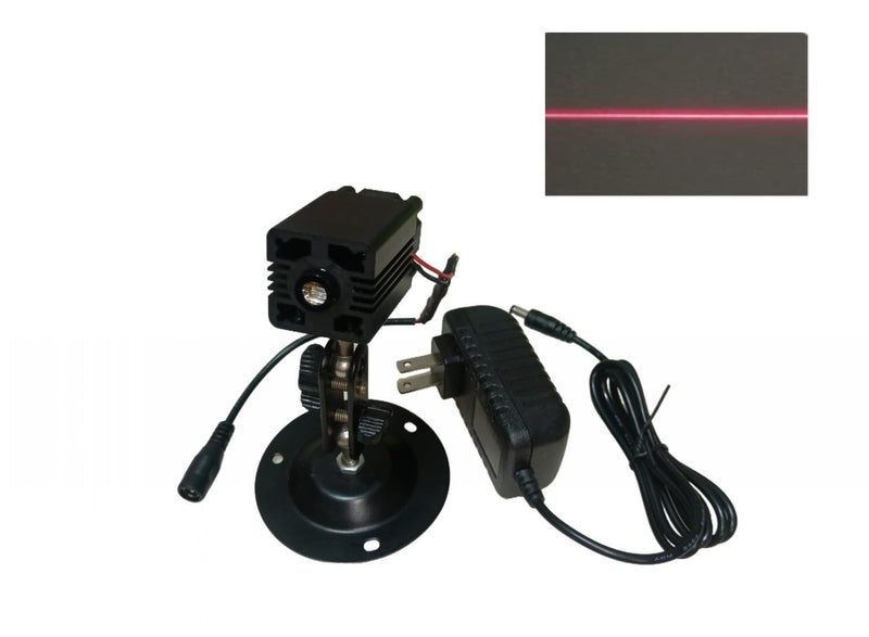 [Australia - AusPower] - 650nm Red Line Laser Module Generator Position Guide for Wood Stone Cloth Fabric Cutting Alignment DC12V 