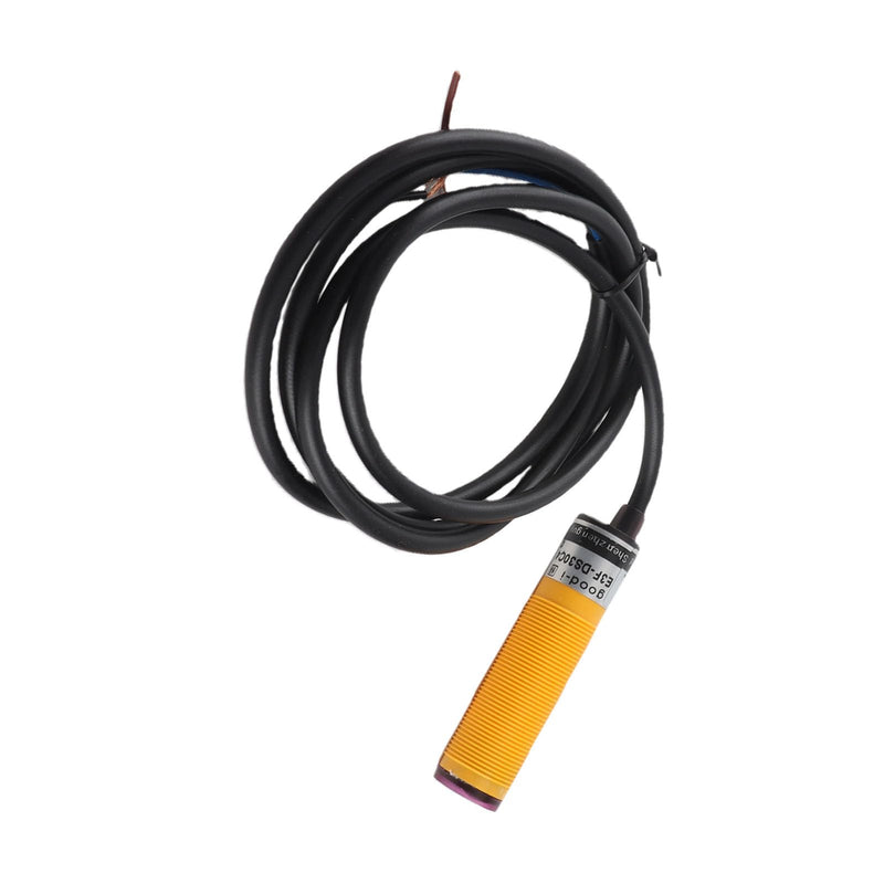 Photoelectric Proximity Sensor, Reflection Light Sensor E3F DS30C4, Sensing Distance 10-30 cm, NPN Normal Open, DC6-36V, for Automation, Conveyor Systems, DIY