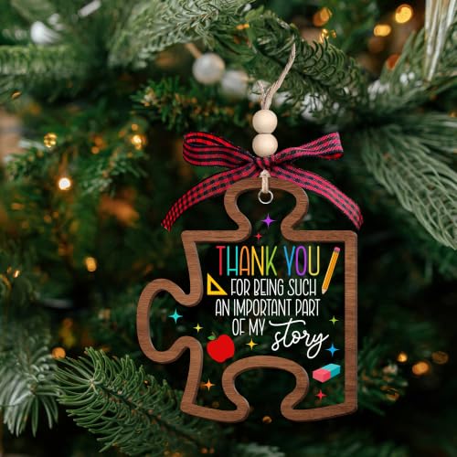 Teacher Ornament - Teacher Christmas Ornaments, Teachers Appreciation Gifts