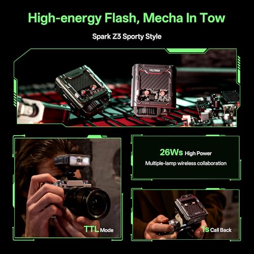 VILTROX Spark Z3 GN16 TTL Mini On-Camera Flash for Nikon Camera Spark Z3-for Nikon