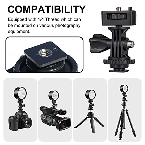GVM RGB Video Light 3000mAh Rechargeable LED Lighting CRI 97+RGB+Bi-Color Double Sided LED Photography Light 2700K-6500K 360°Full Color Double Sided led Video Light for Photography, Vlogging gvm led light