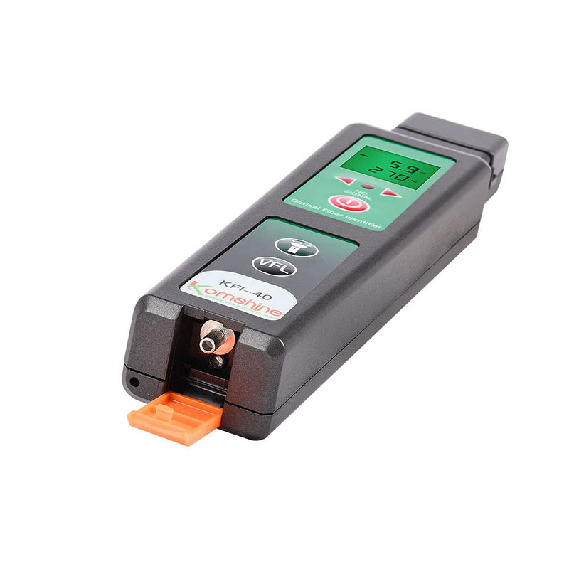[Australia - AusPower] - Komshine 2025 KFI-40 Optical Fiber Identifier Optic Dominant Traffic Detector Multi in one Chucks with 800-1700nm Cable Tester (KFI-40) 