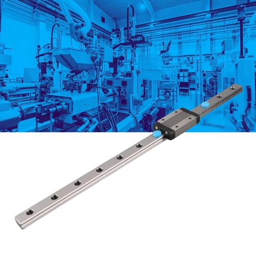 Linear Rail Guide 300mm High Precision for CNC Machines Industrial Automation Smooth Motion Durable Technical Grade Linear Rail Block