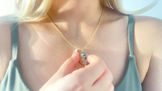 Ascona Catholic First Communion/Confirmation Gifts for Women Teen, Saint Christopher/Michael/Jude/Joseph/Anthony Necklace for Women Catholic Medal Pendant Religious Jewelry 18+2 Inches Michael-gold