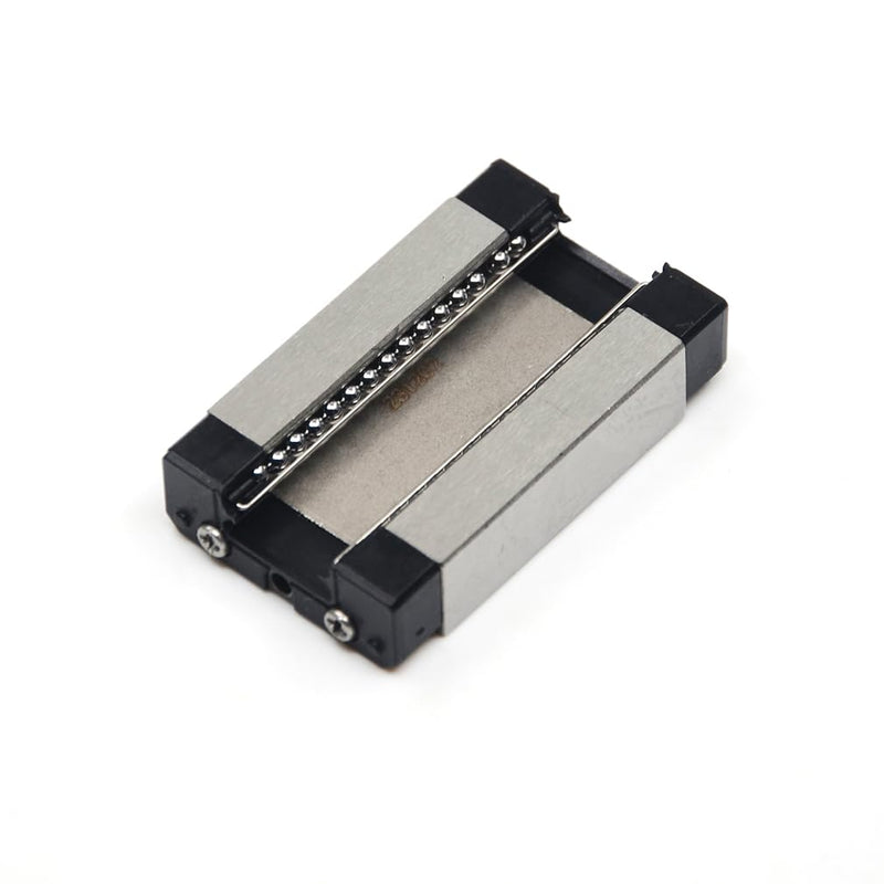 [Australia - AusPower] - 350mm MGN12 Linear Rail Guide with Dual Black MGN12H Carriage Block for 3D Printer and CNC Machine 350mm Rail + 2 x MGN12H(Black) 