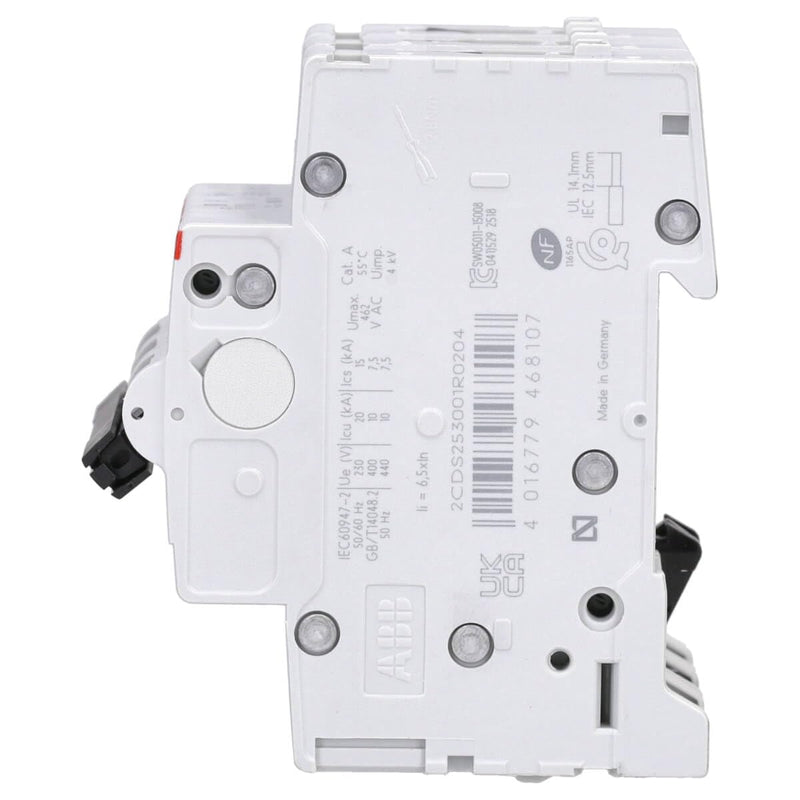 [Australia - AusPower] - ABB S203-C20 Circuit Breaker - S200-3P - 20 A - C 2CDS253001R0204 Single pack 