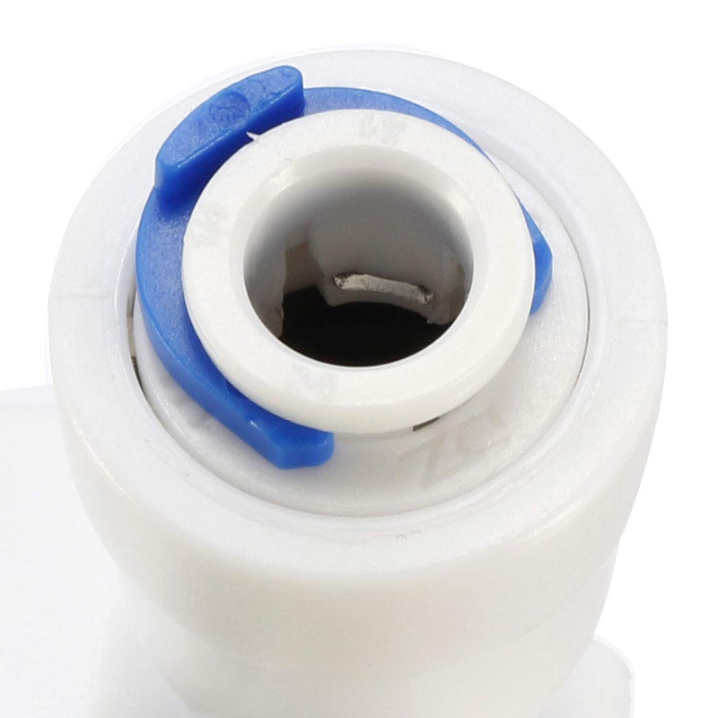 uxcell 1/4in Quick Connect Hall Effect Liquid Water Flow Sensor Switch Flowmeter Counter Meter DC5V 0.05-0.8L/min