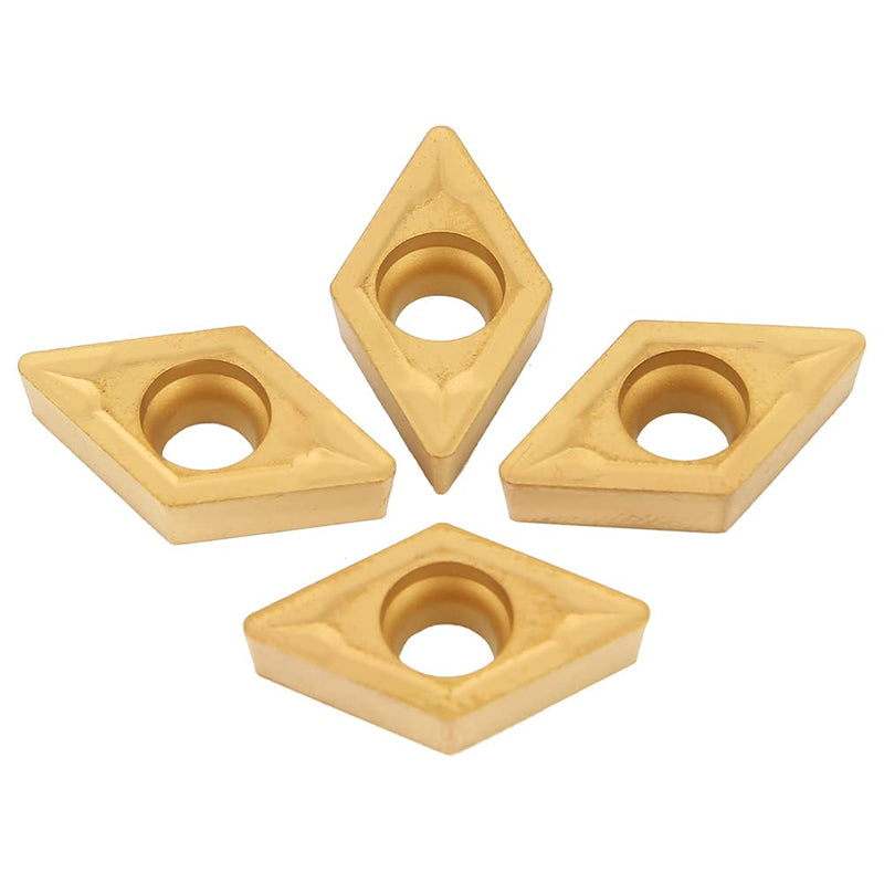 [Australia - AusPower] - DCMT11T308 DCMT32.51 Carbide Inserts, Blades, Lathe, Rotary Tool for Roughing and Prefinishing, Suitable Applications, #011 
