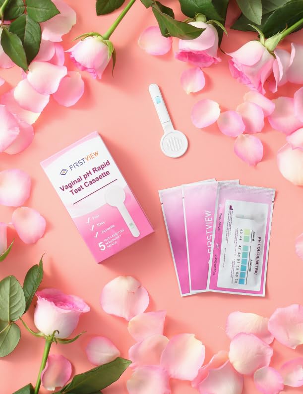 [Australia - AusPower] - Vaginal pH Test Strips, Feminine Health Vaginal pH Test Strips Kits for Bacterial Vaginitis, Trichomonas Vaginitis, pH Balance for Women (10pcs) 