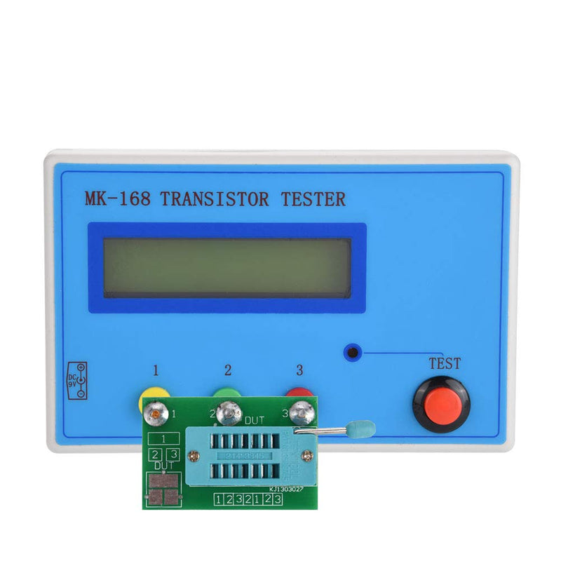 [Australia - AusPower] - MK168 Transistor Tester, Capacitor Tester Diode Triode Capacitance RLC NPN PNP MOS Meter Multi-Function Tester 