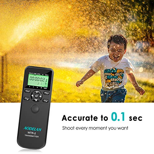 AODELAN Camera Intervalometer Wireless Shutter Release for Sony