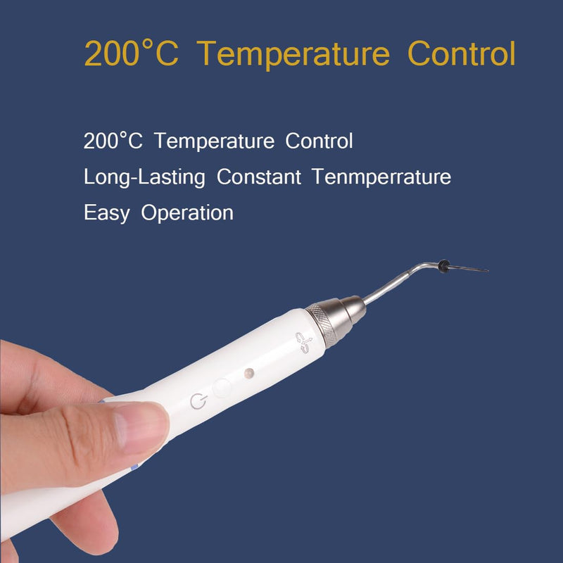 [Australia - AusPower] - Gutta Percha Obturation Pen Obturation System Cordless Endo Heated Pen 2 Tips 