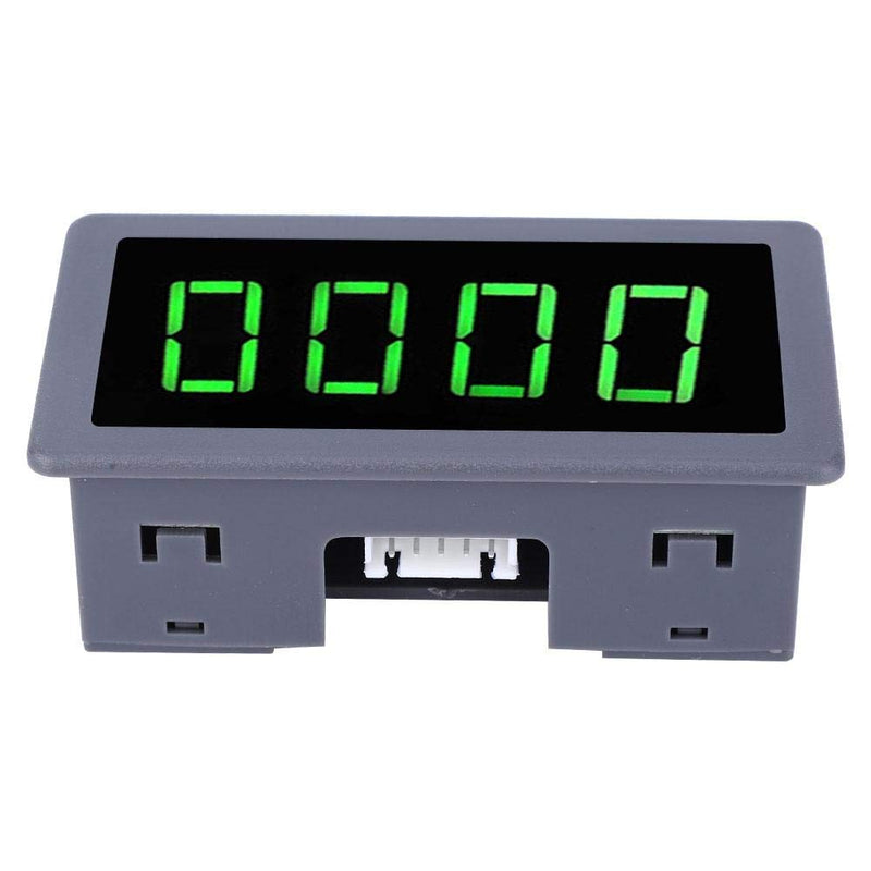 [Australia - AusPower] - 4 Digital LED Tachometer RPM Speed Meter+Hall Proximity Switch Sensor NPN DC 8-24V 40mA 10-9999RPM for Lathes Conveyor Belts RPM Speed Measurement(Green) 