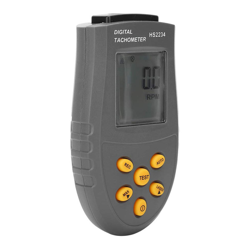 [Australia - AusPower] - Digital Tachometer for Vehicles Night Vision Display Speedometer with Easy Mounting Black 
