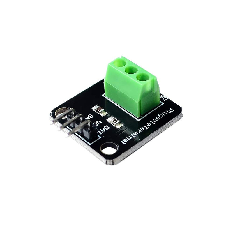 [Australia - AusPower] - 6PCS DS18B20 Terminal Adapter Temperature Sensor Module… 