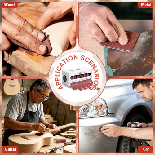 GRENTOOL sandpaper emery cloth roll for sanding metal and wood
