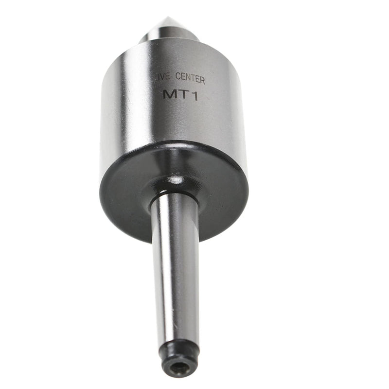 [Australia - AusPower] - Medium Duty Live Center MT1 Center 1MT Fit for Wood and Metal Lathe Work Metallic MT1 live center 