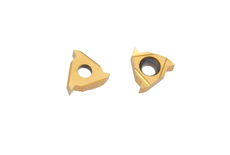 [Australia - AusPower] - Accusize Industrial Tools 2 Pc of Each Kind of Carbide Inserts for 2988-0012, CVD Coated and Tin Coated, Total 10 Pieces, 2988-0012Inserts 