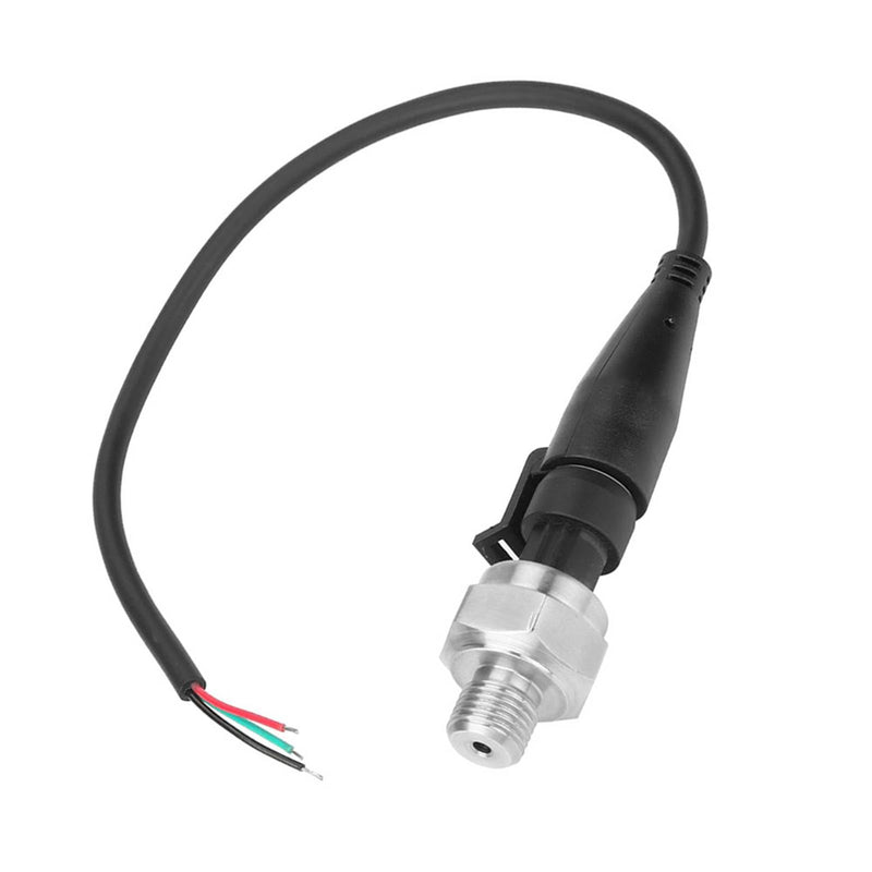 G1/4 Pressure Sensor DC 5V Stainless Steel High Pressure Sensor 0-80 PSI for Water Air Gas Heating Oil Liquids Gases with G1/4 Connection