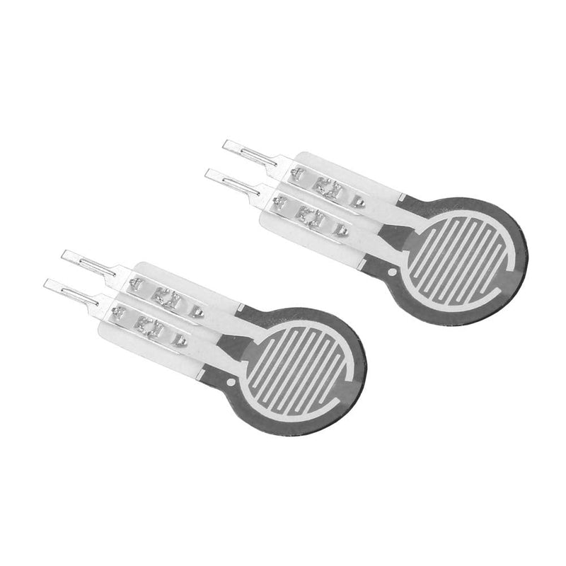 [Australia - AusPower] - Ejoyous Thin Film Pressure Sensor, 2 Pieces, 2-20 kg Resistance, High Precision Resistance Sensor, Intelligent Pressure Sensitive Force Sensor, for Intelligent Switch, Robot, Office Chair 