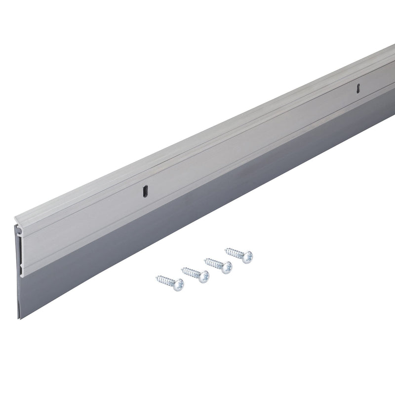 [Australia - AusPower] - M-D Building Products 05389 36 in. Silver Aluminum and Vinyl Heavy-duty Screw-on Door Sweep 36 Inch 