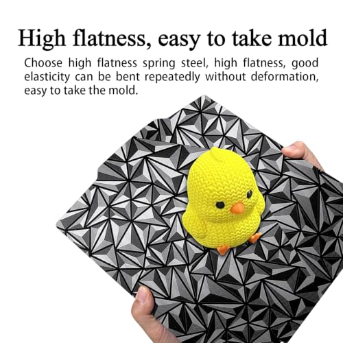 HzdaDeve Creator 5 Building Plate Double Sided Smooth Board Heated Print Bed for Creator 5 H1H