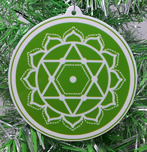 7 Chakra Ornaments Healing Crystals Feng Shui Ornament Yoga Meditation Christmas Ornament Set (C39)