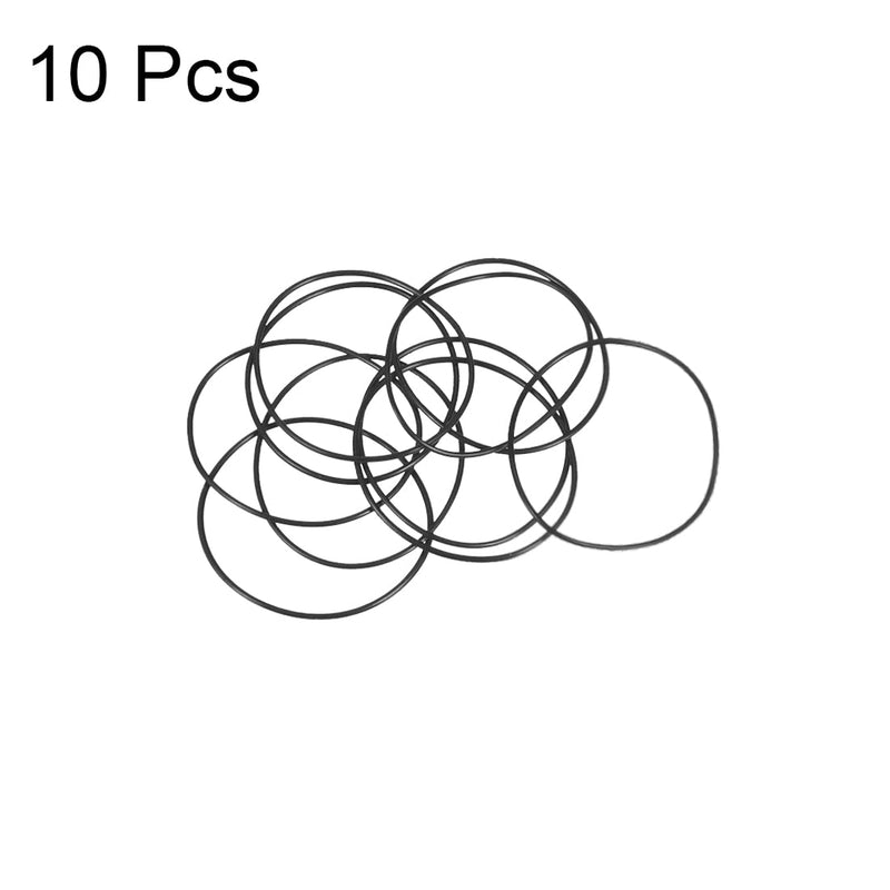[Australia - AusPower] - uxcell Nitrile Rubber O-Rings 38mm OD 36mm ID 1mm Width, Metric Sealing Gasket for Automotive Machine Plumbing, Pack of 10 36mmx38mmx1mm 